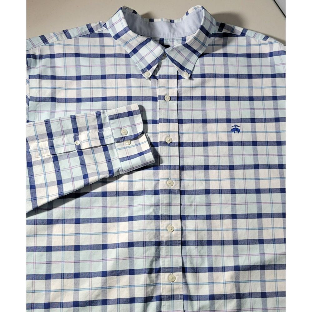 Brooks Brothers Men's 3XLT The Original Polo Shirt Non-Iron Stretch Button Down